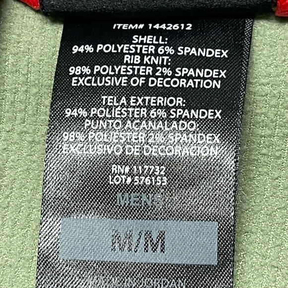 Gerry Men’s Polyester Performance Pullover Hoodie Sweatshirt Olive Green -  Sz M - Picture 8 of 10